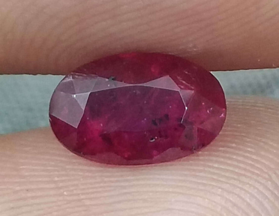 Mozambique Ruby 1.42ct Certified Blood Red Natural Gemstone H