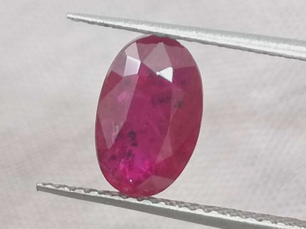 Mozambique Ruby 1.42ct Certified Blood Red Natural Untreated Gemstone