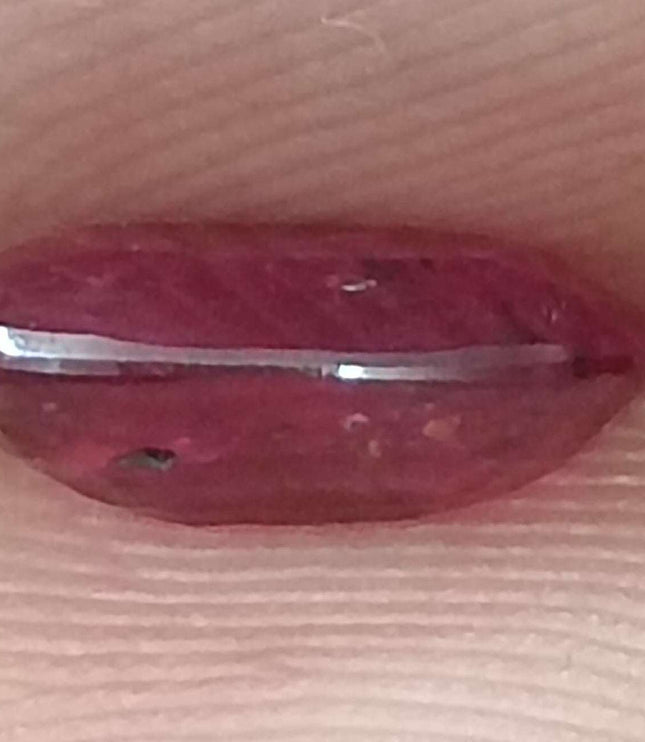 Mozambique Ruby 1.42ct Certified Blood Red Natural Untreated Gemstone