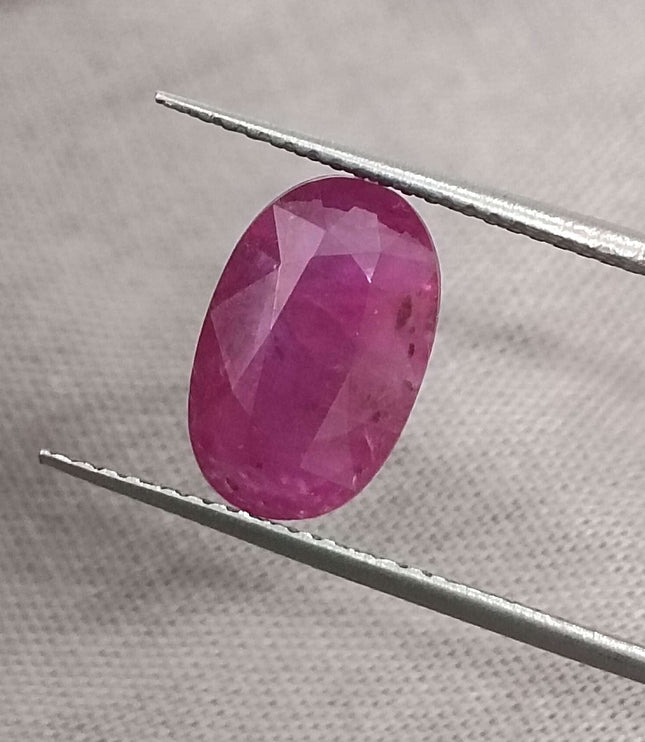 Certified 2.38ct Natural Untreated Ruby.