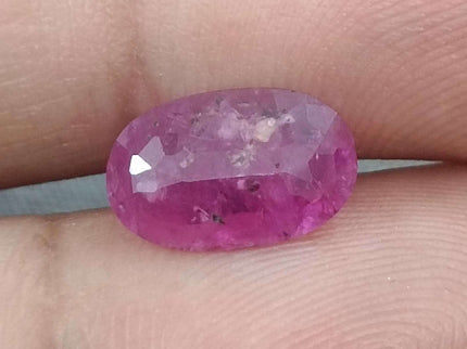 Certified 2.38ct Natural Untreated Ruby.