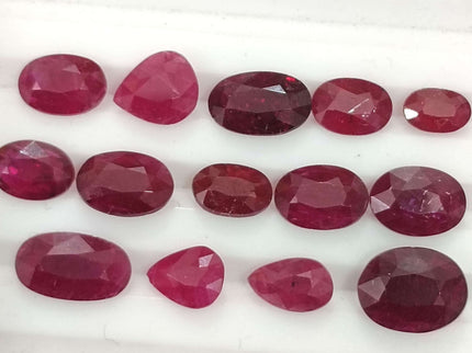 10.70ct Natural Untreated Ruby Parcel.