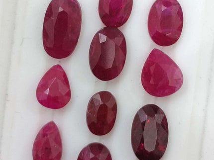 10.70ct Natural Untreated Ruby Parcel.