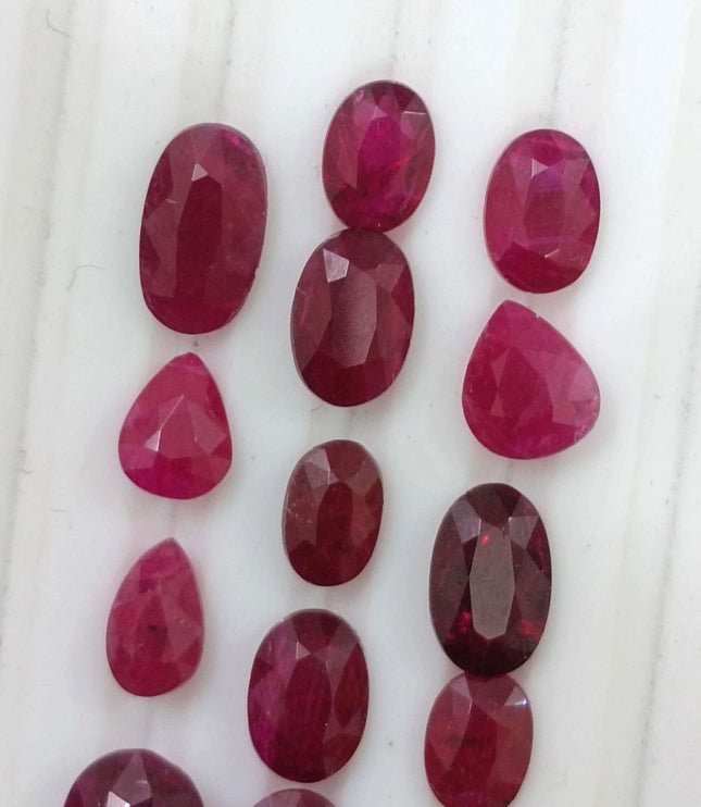 10.70ct Natural Untreated Ruby Parcel.