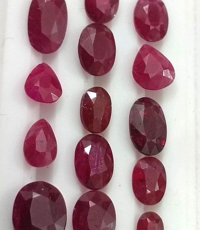 10.70ct Natural Untreated Ruby Parcel.