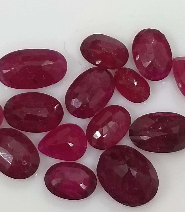 10.70ct Natural Untreated Ruby Parcel.