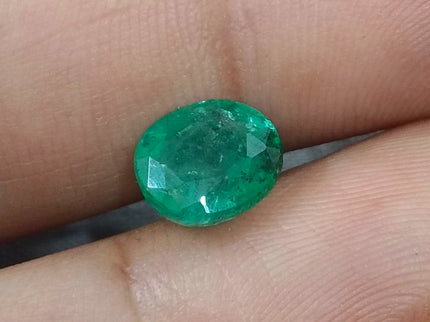 Zambian Emerald 2.38ct Certified Deep Green Natural Loose Gemstone