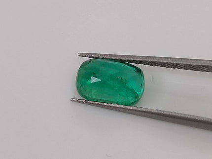 GSI Certified 1.65ct Medium Deep Zambian Emerald
