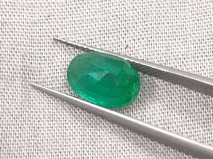 Certified 2.39ct Natural Zambian Emerald.