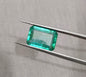 GSI Certified 3.05ct Zambian Emerald, 100% Natural Gemstone