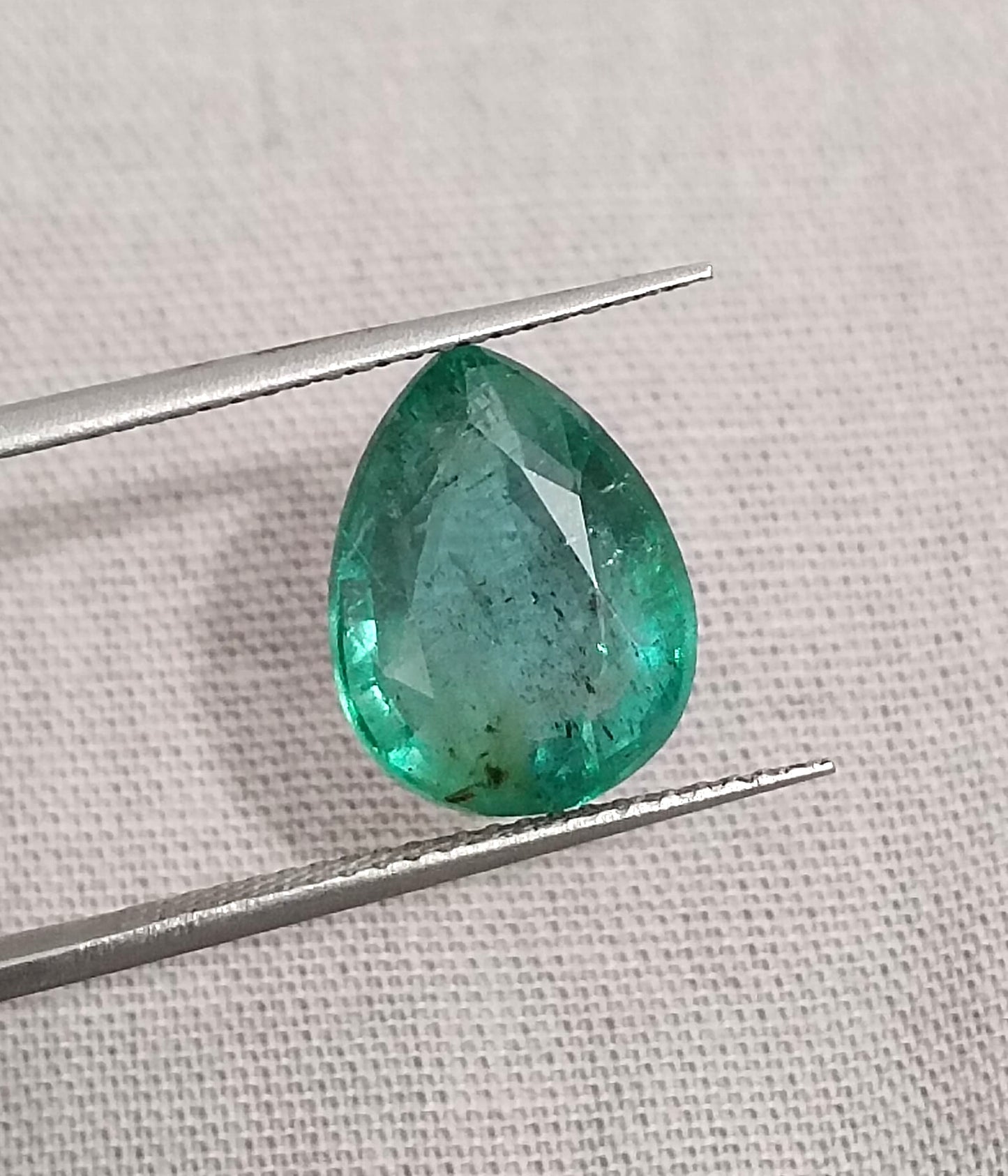 GSI Certified 4.19ct Medium Deep Zambian Emerald, 100% Natural Earth Mined Gemstone