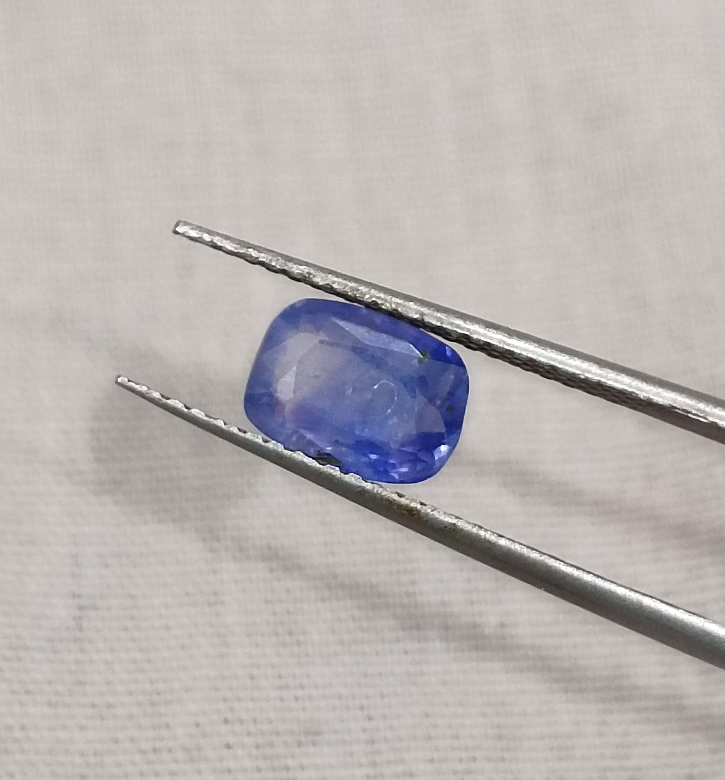 GSI Certified 1.68ct Blue Ceylon Sapphire, 100% Natural Untreated Gemstone