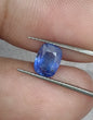 GSI Certified 1.68ct Blue Ceylon Sapphire, 100% Natural Untreated Gemstone