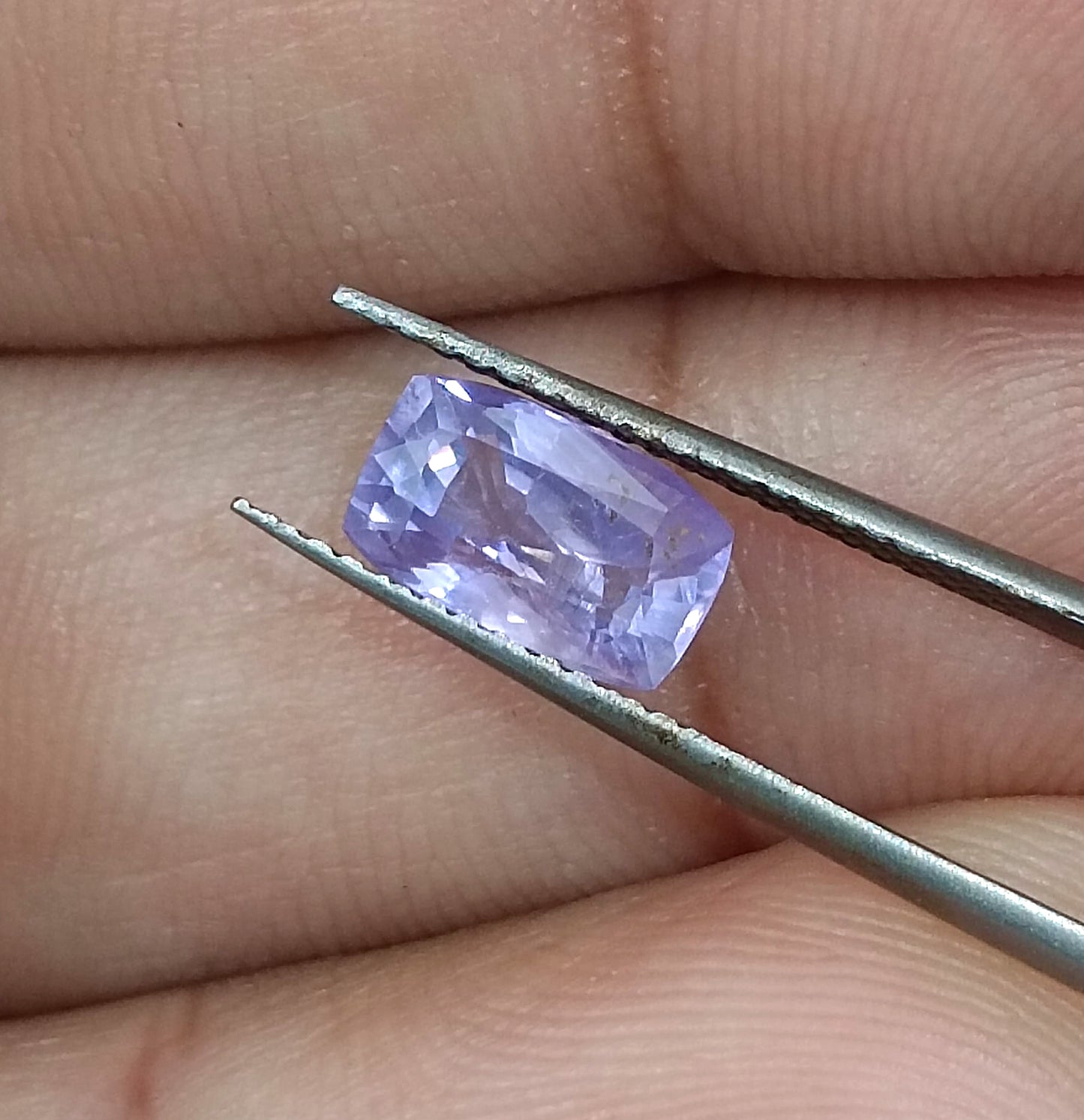 GSI Certified 1.73ct Purplısh Blue Ceylon Sapphire, 100% Natural Untreated Gemstone