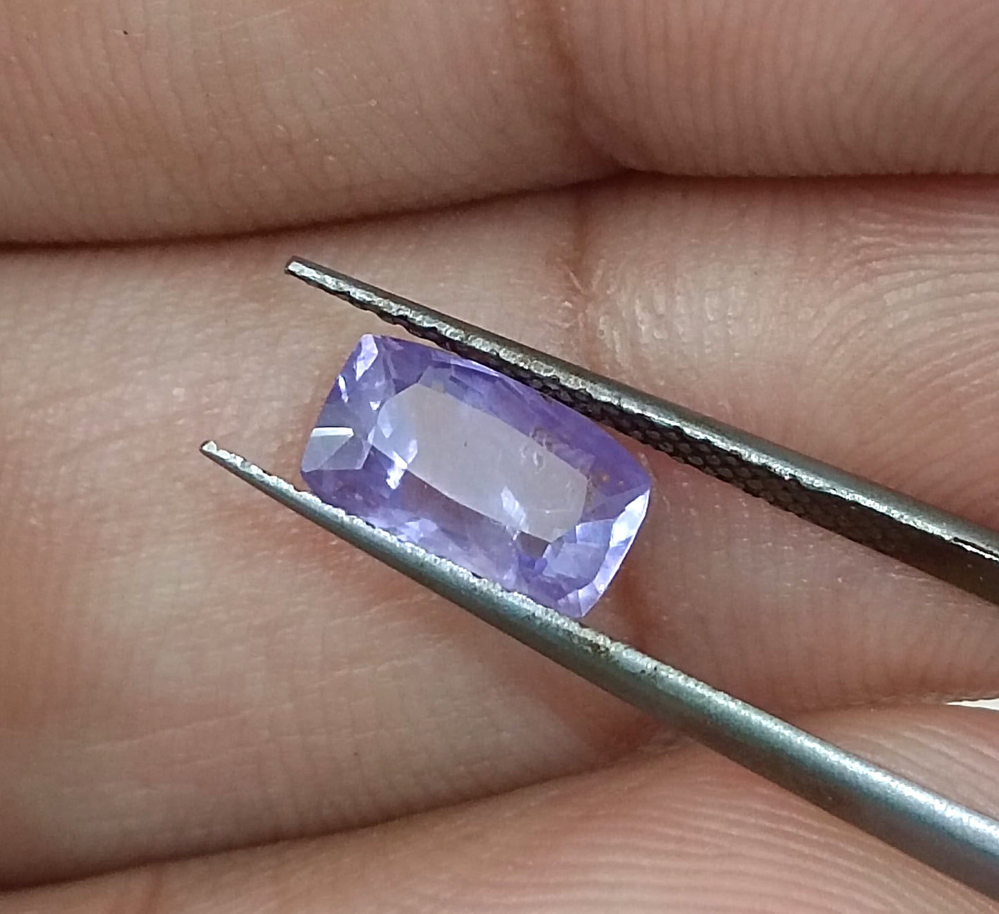 GSI Certified 1.73ct Purplısh Blue Ceylon Sapphire, 100% Natural Untreated Gemstone