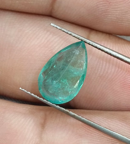 3.68ct Zambian Emerald, 100% Natural Earth Mined Gemstone