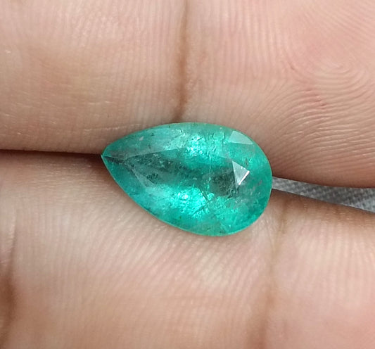 3.68ct Zambian Emerald, 100% Natural Earth Mined Gemstone