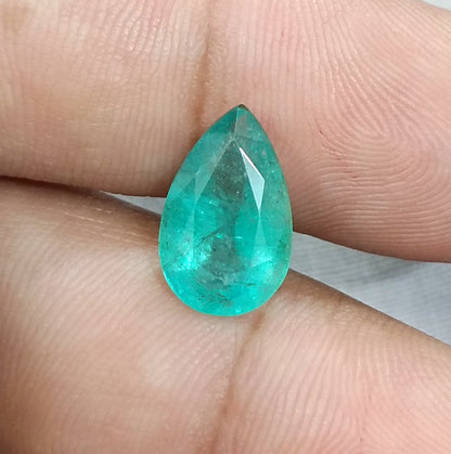 3.68ct Zambian Emerald, 100% Natural Earth Mined Gemstone