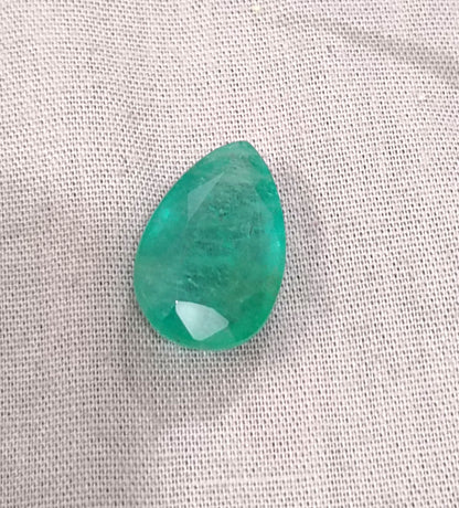 11.65ct Zambian Emerald, 100% Natural Gemstone