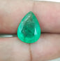 8.60ct Velvet Green Zambian Emerald, 100% Natural Gemstone