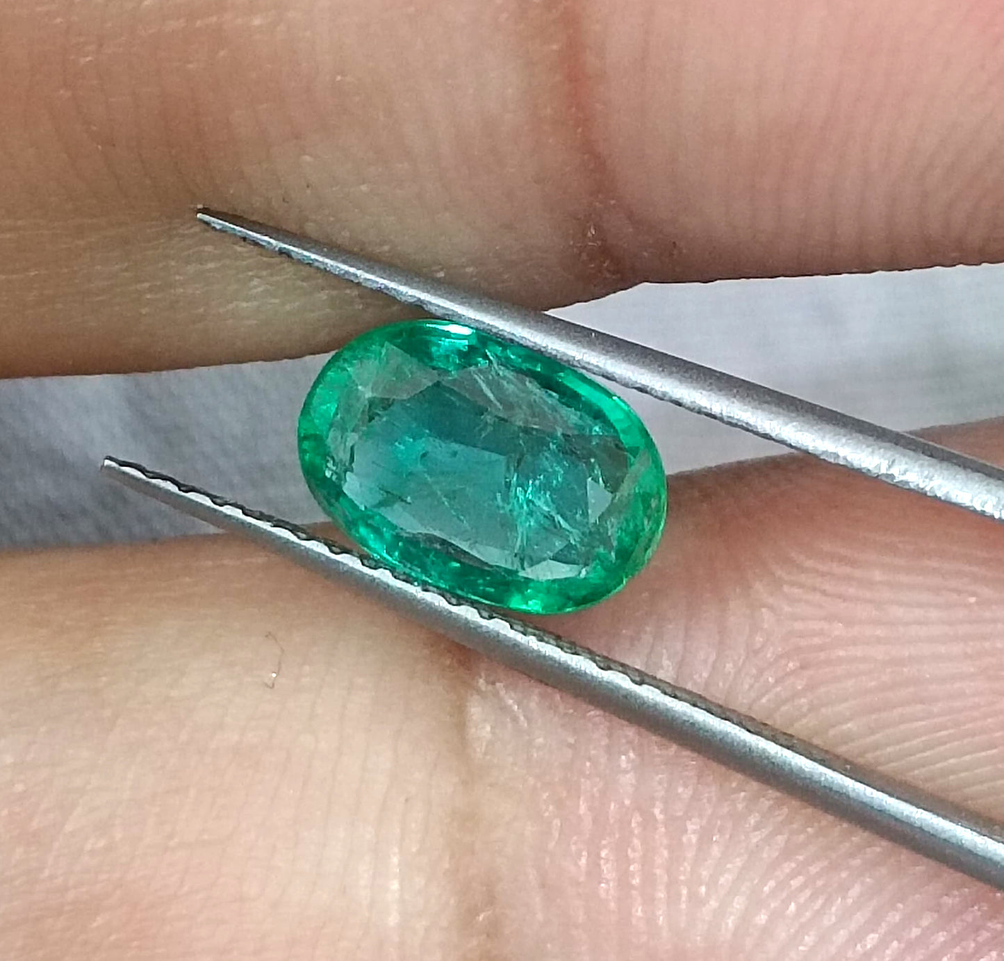 1.06ct Beautiful Zambian Emerald, 100% Natural Emerald