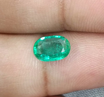 1.06ct Beautiful Zambian Emerald, 100% Natural Emerald