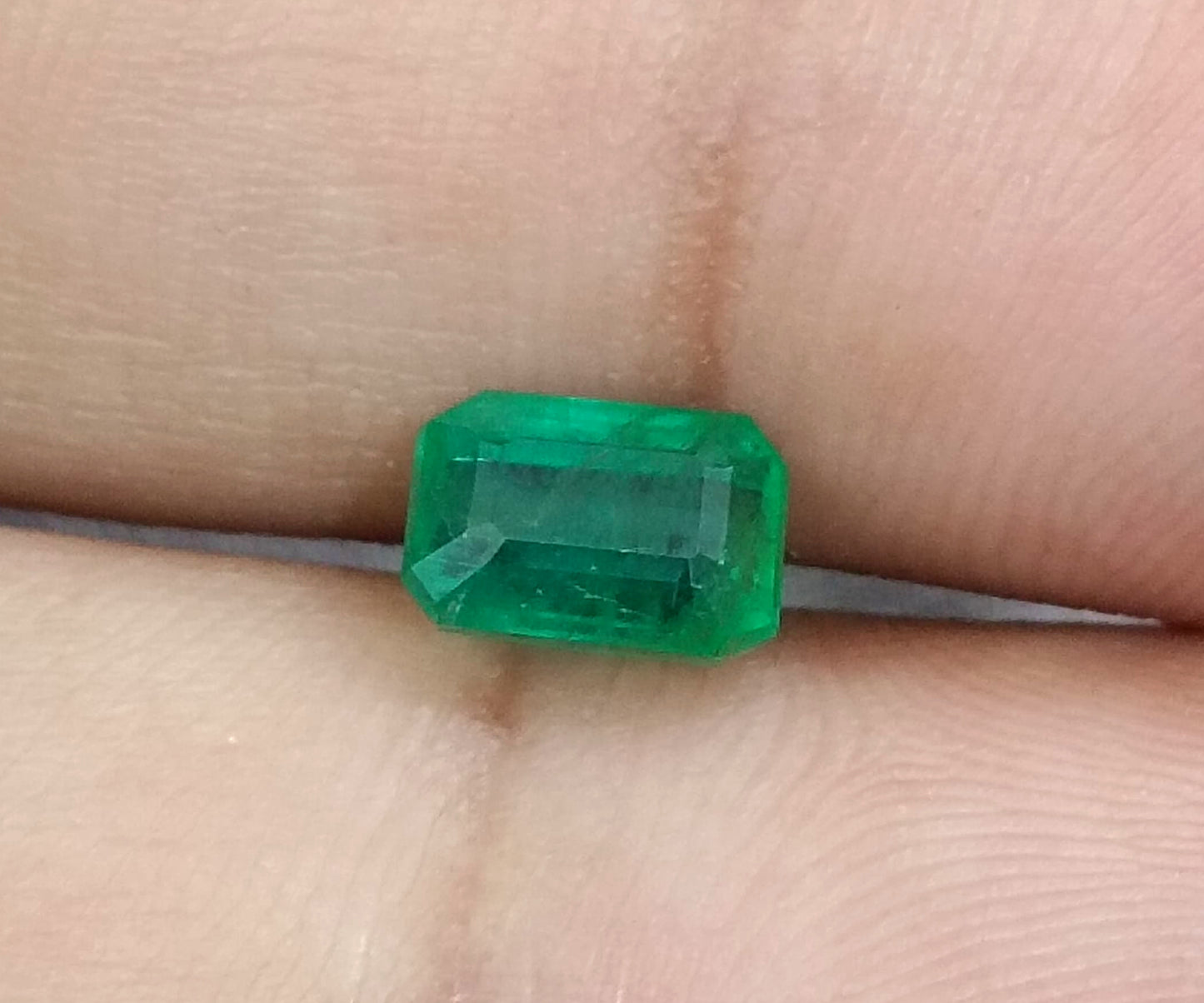 1.33ct Medium Deep Green Panjshir Emerald, 100% Natural Gemstone