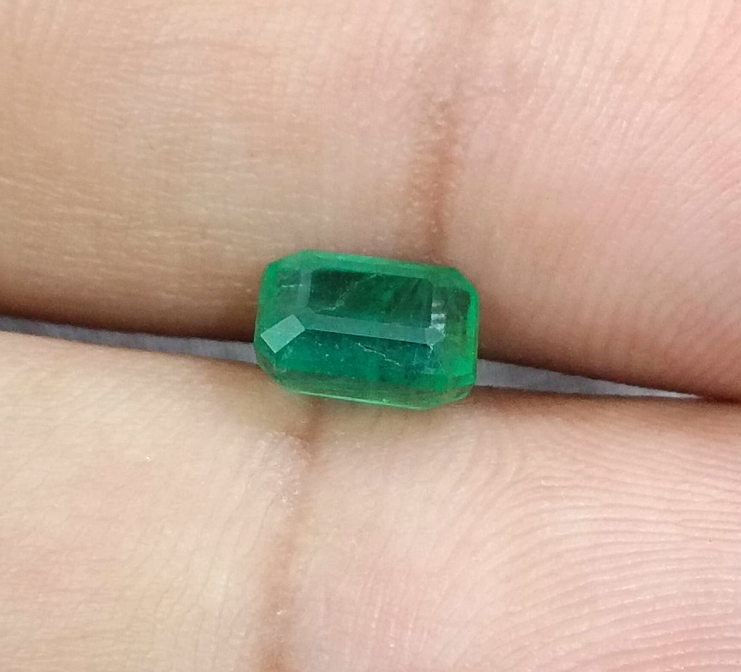 1.33ct Medium Deep Green Panjshir Emerald, 100% Natural Gemstone