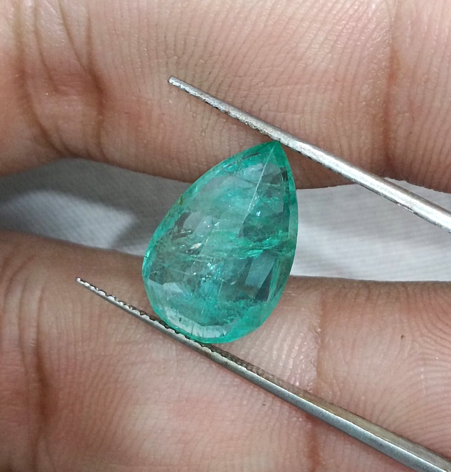 4.76 Medium Green Zambian Emerald, 100% Natural Earth Mined Gemstone