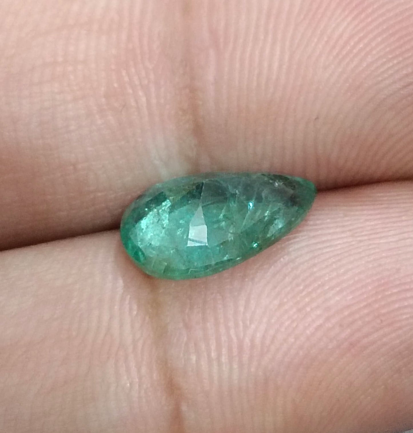 2.63ct Medium Deep Green Zambian Emerald, 100% Natural Earth Mined Gemstone