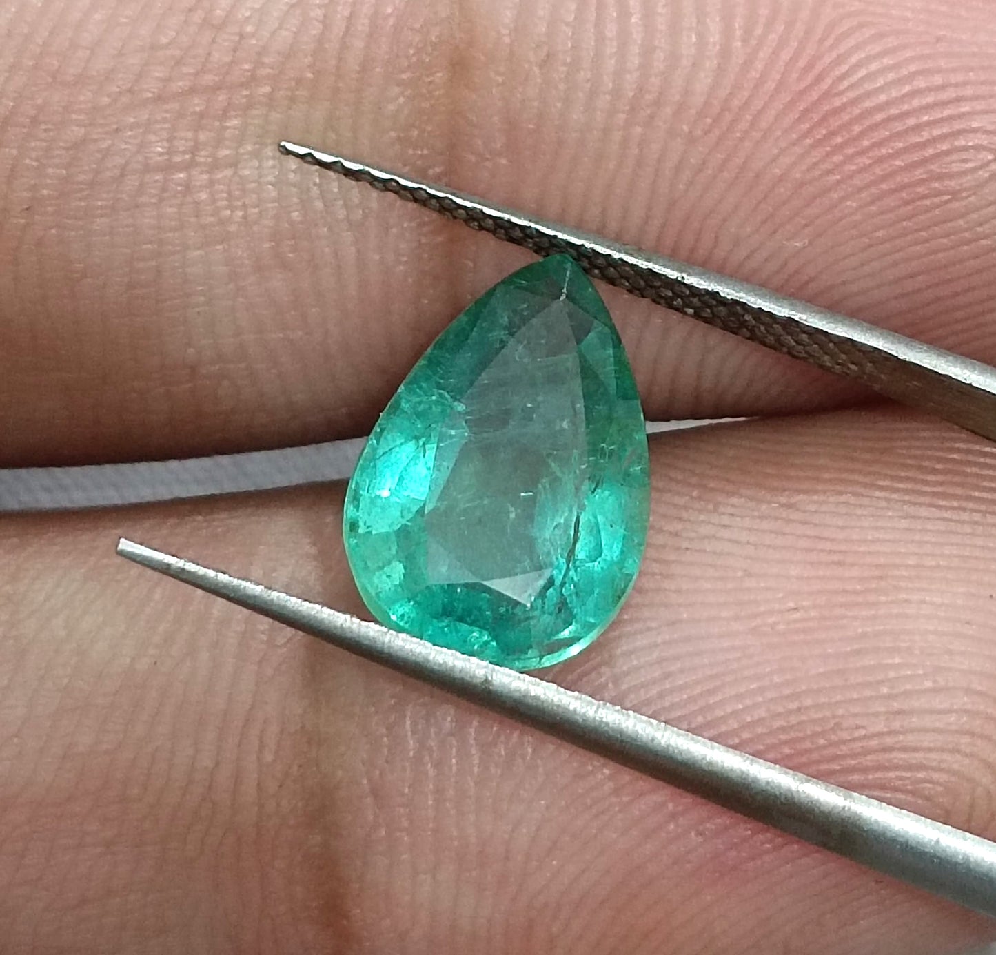 2.63ct Medium Deep Green Zambian Emerald, 100% Natural Earth Mined Gemstone