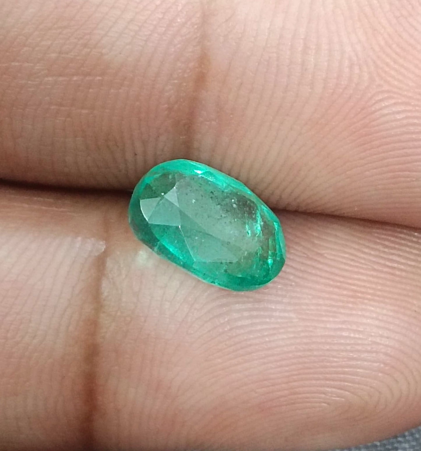 GSI Certified 2.67ct Zambian Emerald, 100% Natural Gemstone