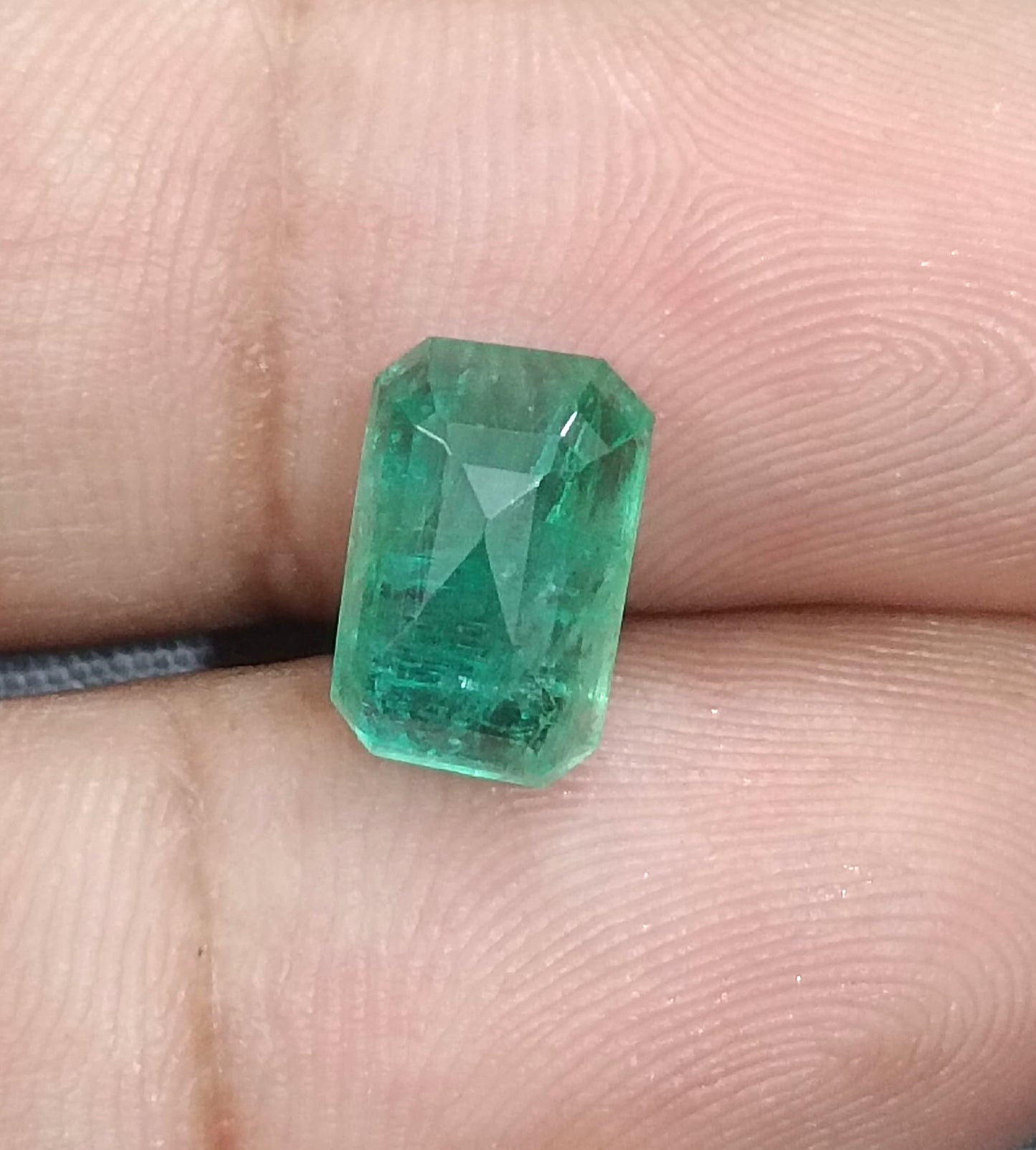 GSI Cerified 3.46ct Zambian Emerald, 100% Natural Gemstone