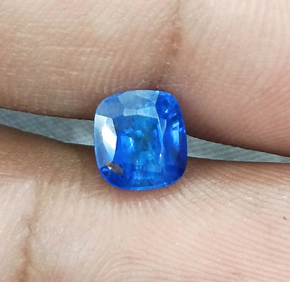 GSI Certified 2.25ct Royal Blue Ceylon Sapphire, 100% Natural Gemstone