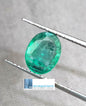 GSI Certified 1.40ct Zambian Emerald, 100% Natural Gemstone