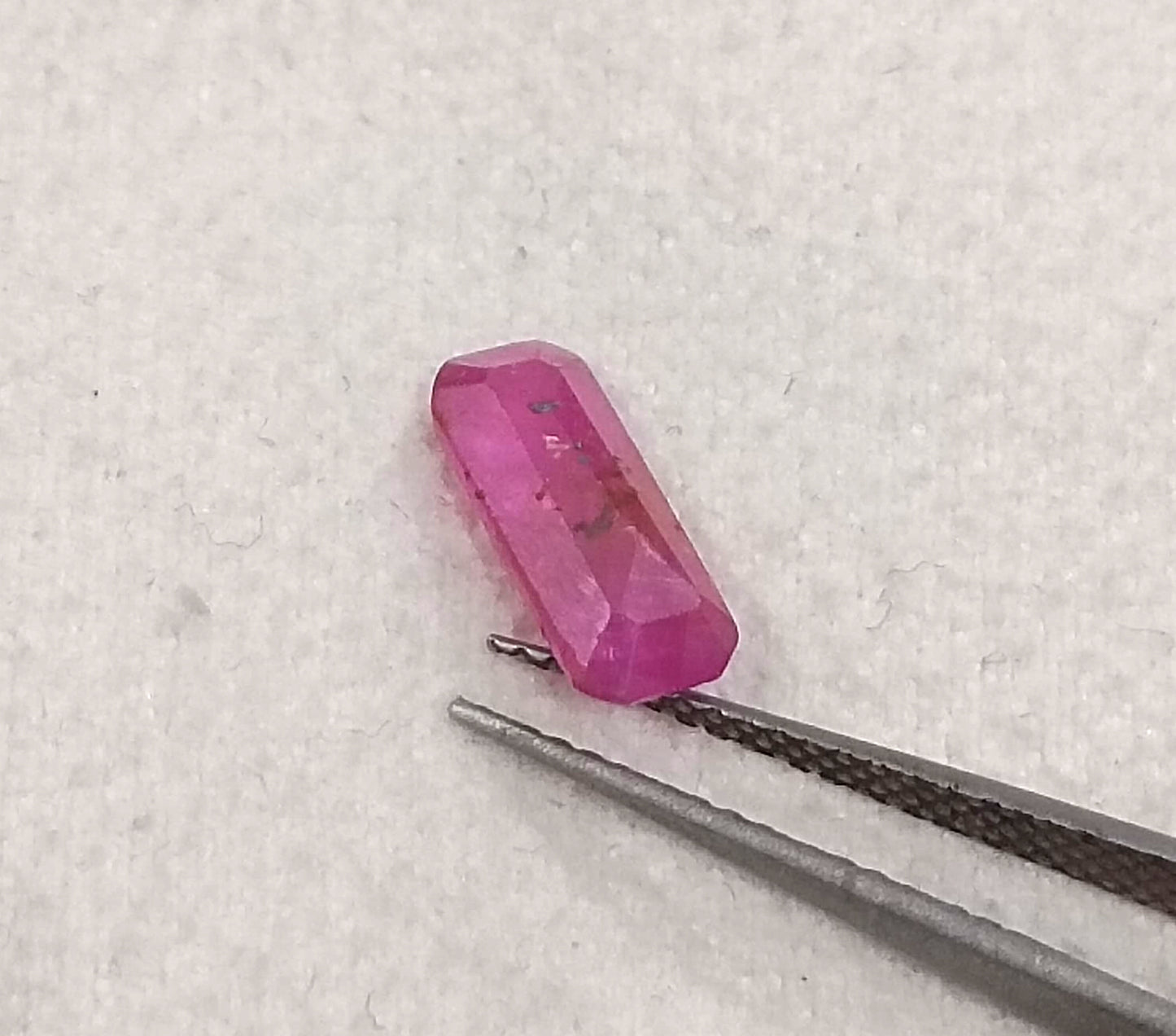 GSI Certified 1.38ct Mozambique Ruby, 100% Untreated  Gemstone