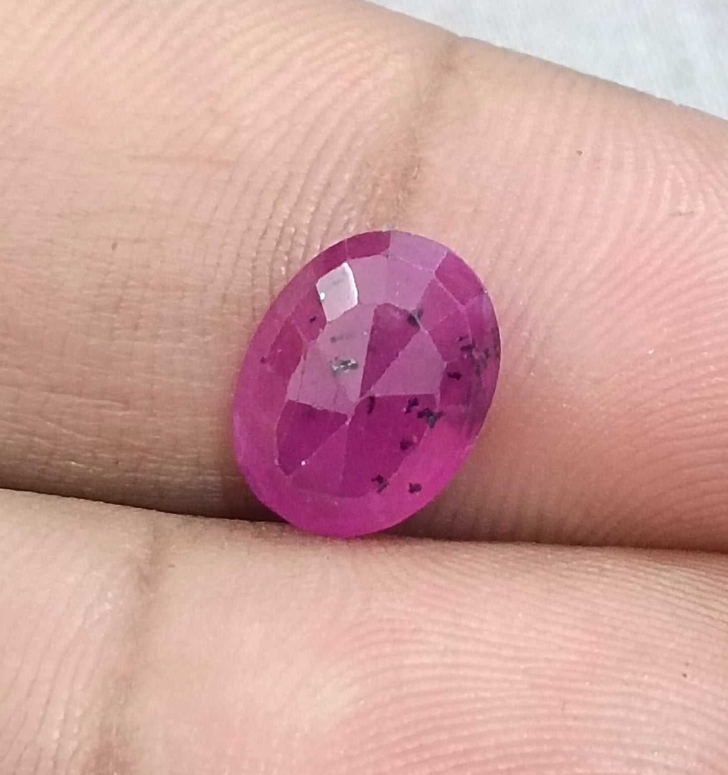 GSI Certified 3.12ct Mozambique Ruby, 100% Natural Untreated Gemsrone