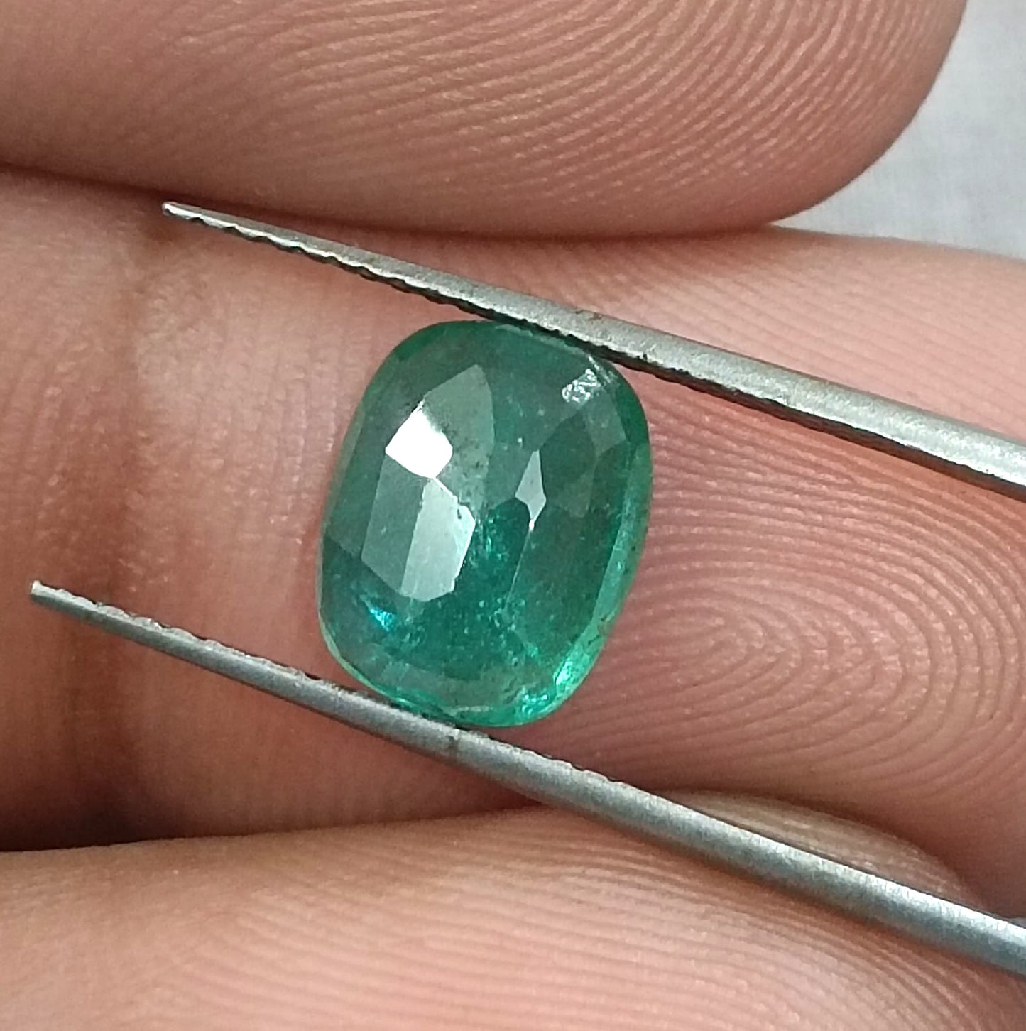 GSI Certified 2.41ct Zambian Emerald, 100% Natural Emerald