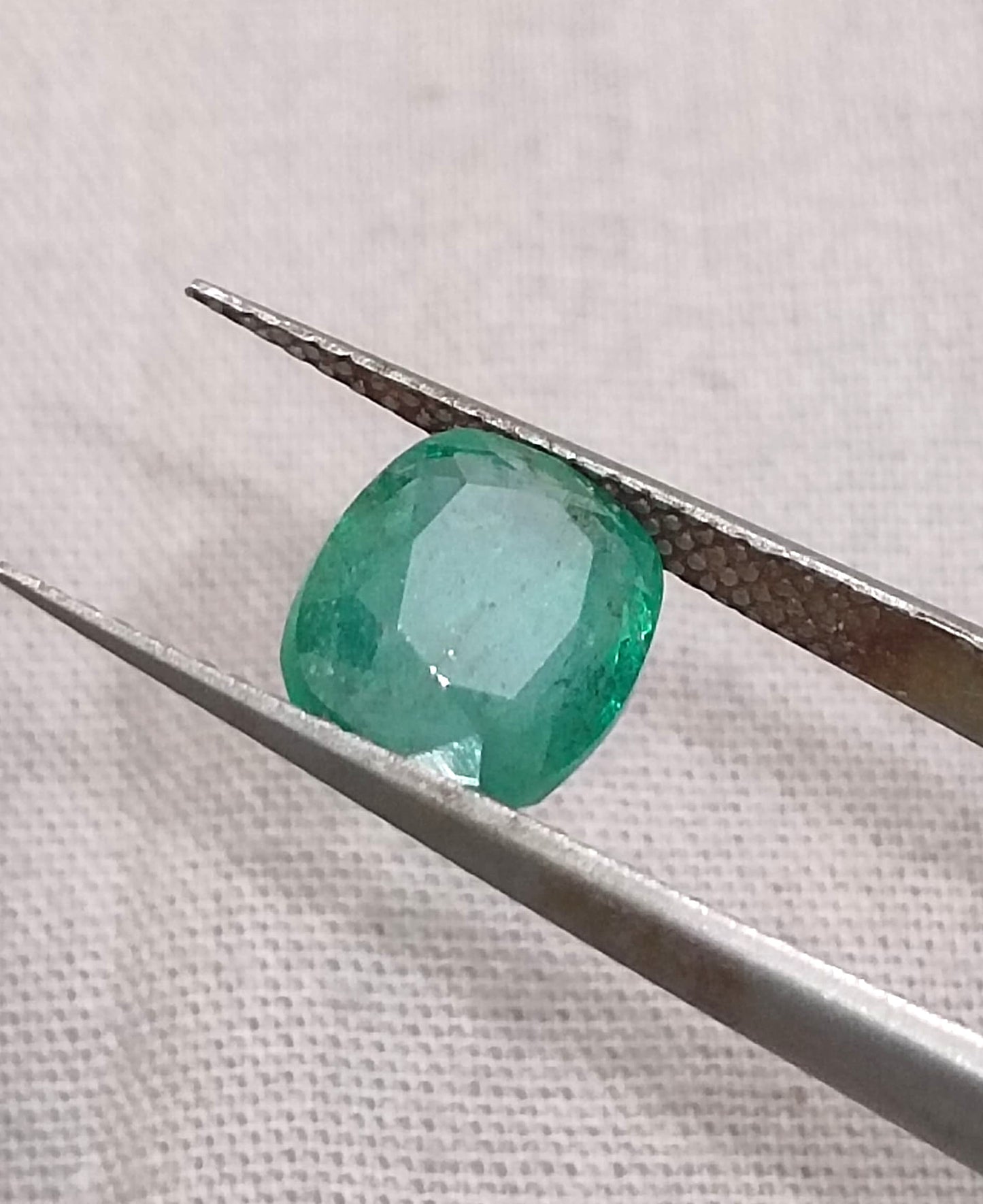 GSI Certified 2.41ct Zambian Emerald, 100% Natural Emerald