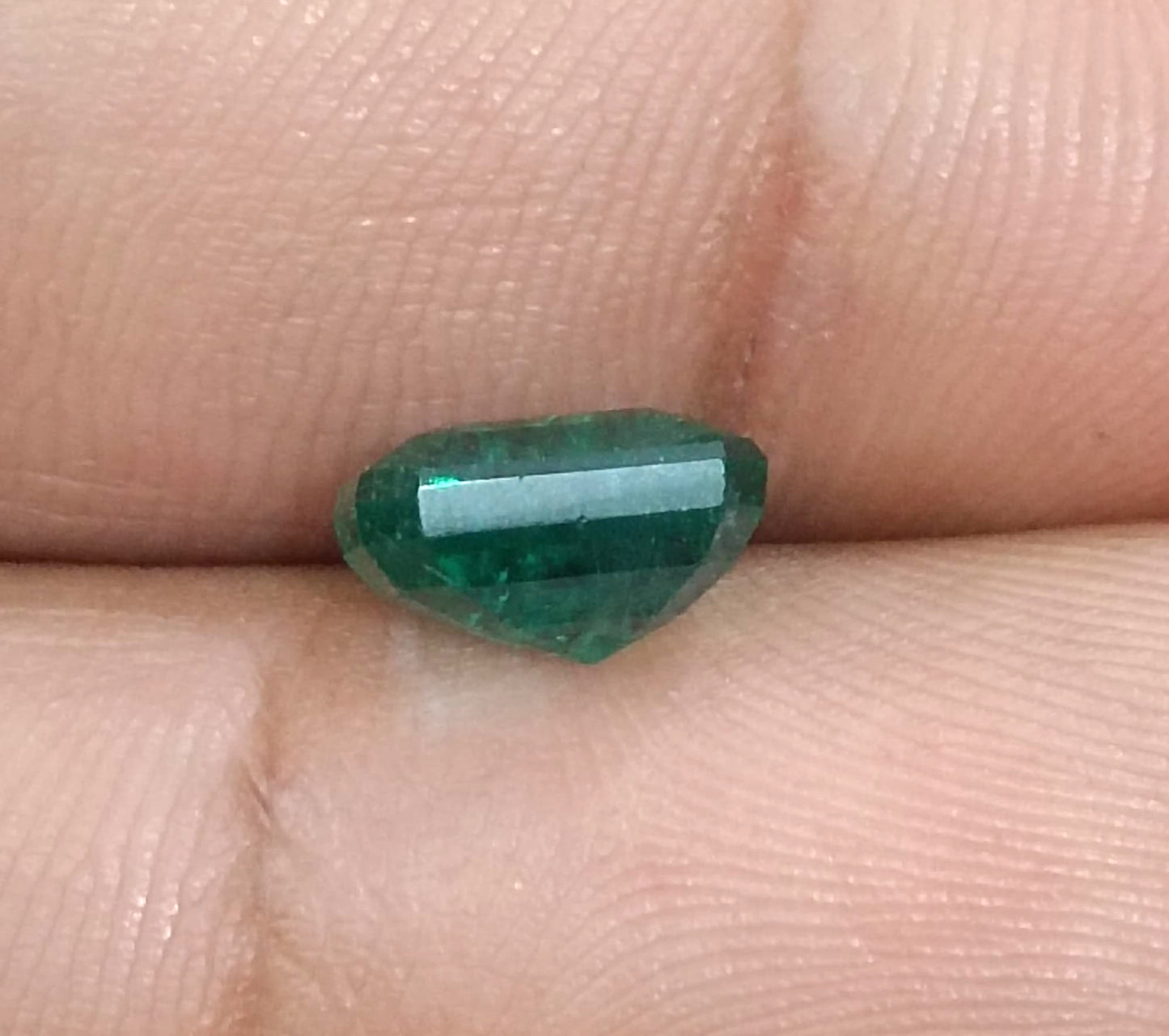 GSI Certified 2.35ct Zambian Emerald, 100% Natural Gemstone