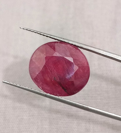 12.83ct Mozambique Ruby, Natural Untreared Gemstone