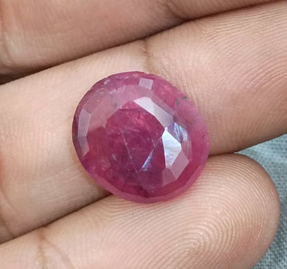 10.00ct Mozambique Ruby, 100% Natural Untreated Gemstone