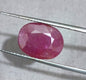 GSI Certified 4.39ct Ruby Natural Untreated Gemstone - SMSGEMS 