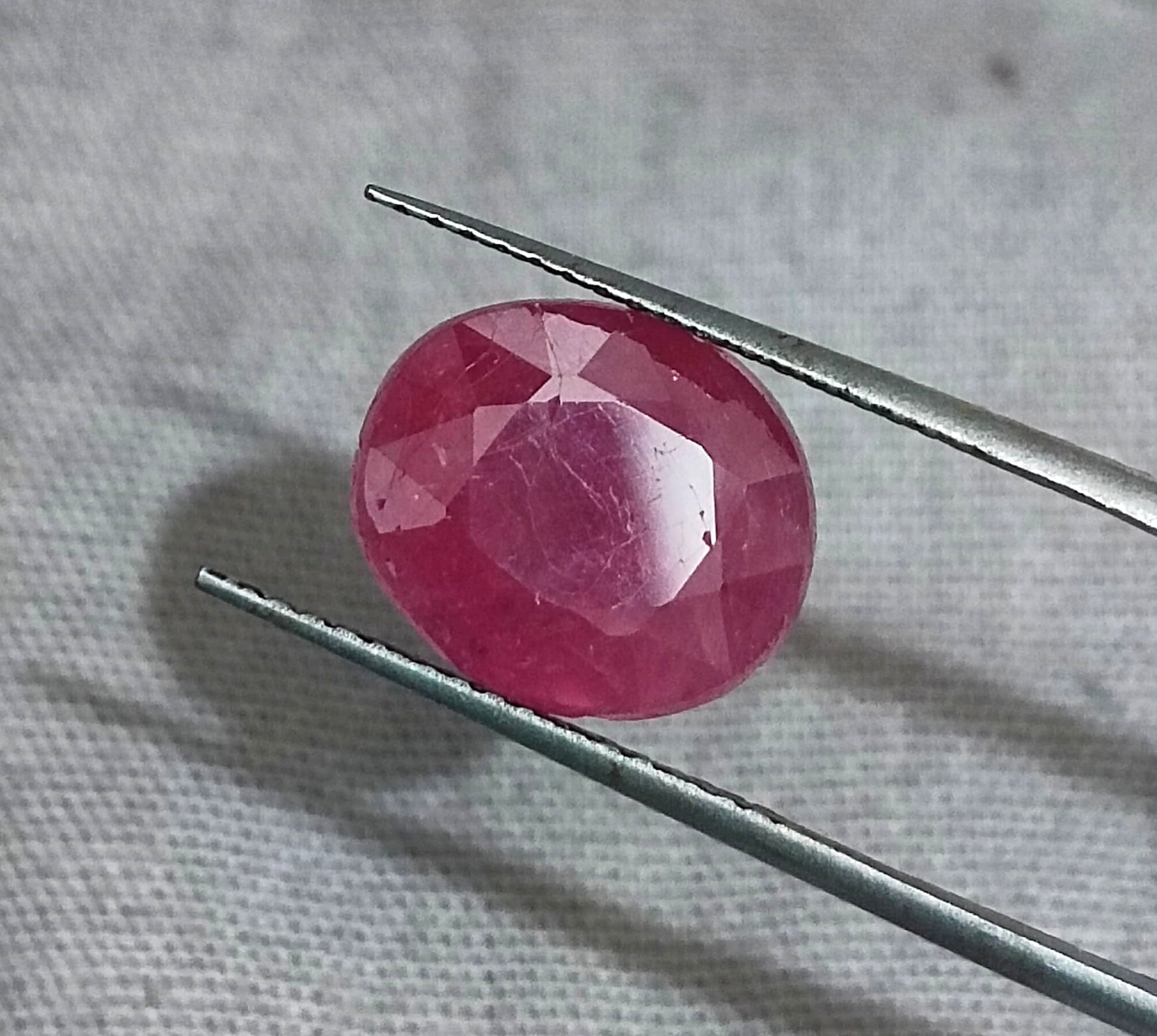 GSI Certified 4.92ct Ruby Natural Earth Mined Gemstone - SMSGEMS 