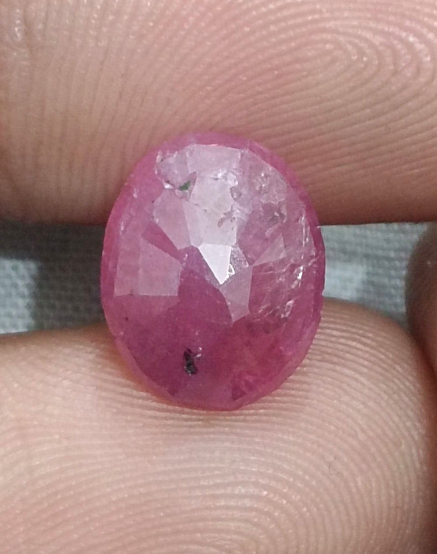 GSI Certified 5.00ct Ruby Natural Untreated Gemstone - SMSGEMS 