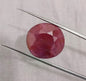 9.41ct African Ruby Natural Earth Mined Gemstone - SMSGEMS 