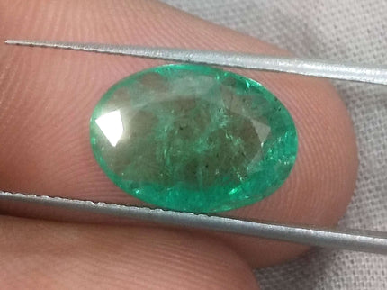 4.52ct Certified Natural Zambian Emerald