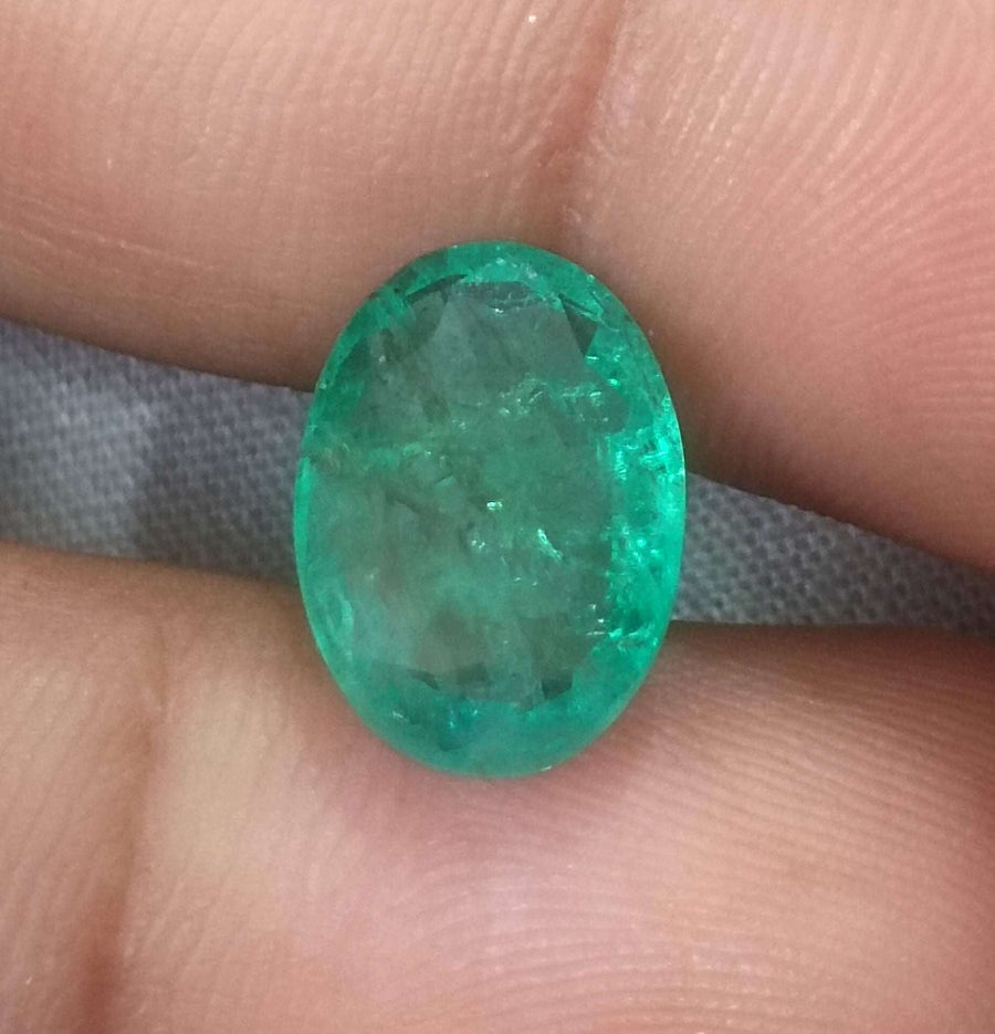 4.52ct Certified Natural Zambian Emerald