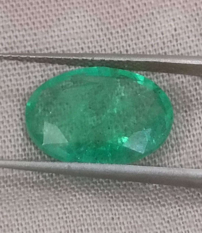 4.52ct Certified Natural Zambian Emerald