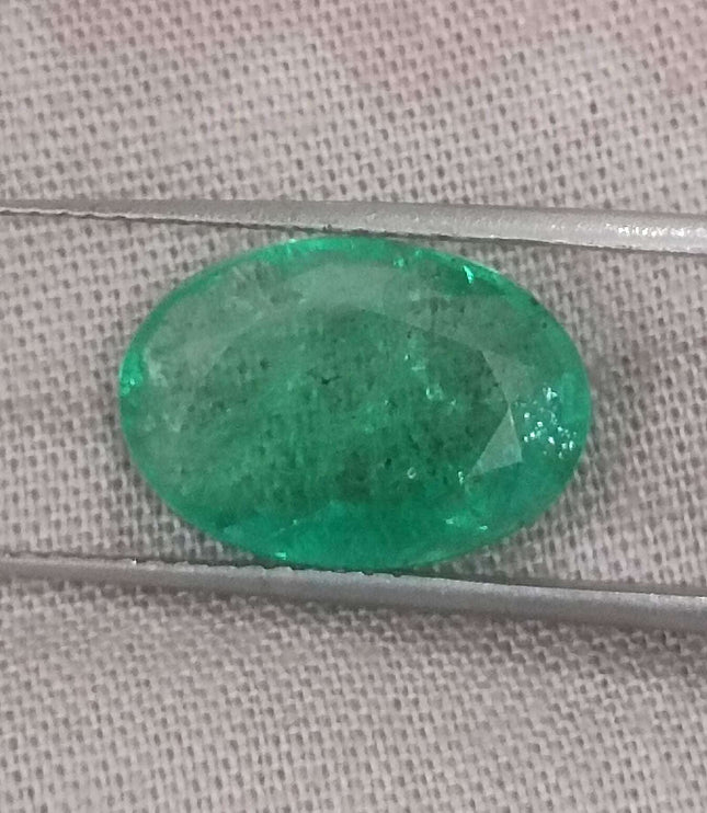 4.52ct Certified Natural Zambian Emerald